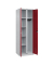 Spind Classic Plus lichtgrau, rubinrot 080600-20 S10001, 1 Schließfach 60,0 x 50,0 x 185,0 cm
